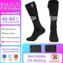 Decor Gesundheits- Und Entspannungstools-Selbsterwärmende Thermosocken – warme, atmungsaktive Komfortsocken