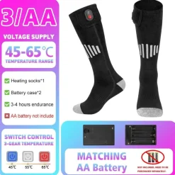 Decor Gesundheits- Und Entspannungstools-Selbsterwärmende Thermosocken – warme, atmungsaktive Komfortsocken