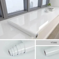 Timeless Touch Küche & Esszimmer-Selbstklebende, wasserdichte Tapete mit Marmoreffekt