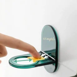 Tranquil Waters Badezimmer|Küche & Esszimmer-Selbstklebender Badezimmer-Flaschenhalter – Minimalistischer Dusch-Organizer