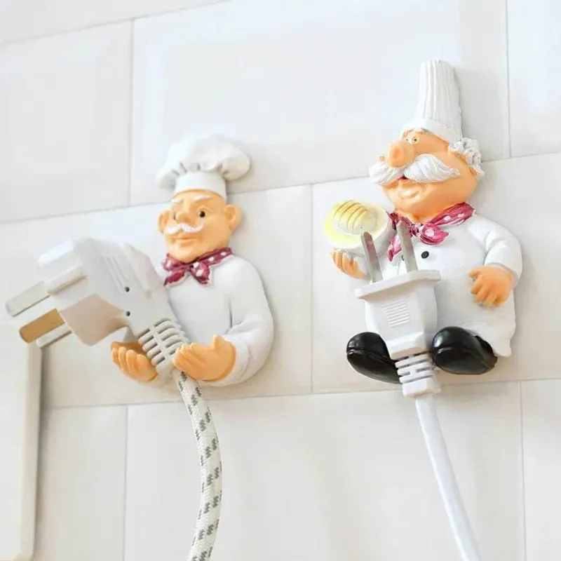 Tom Küche & Esszimmer-Selbstklebender Wandhaken aus Kunstharz – Küchen-Organizer-Haken