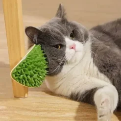 TailTrend Haustierspielzeug-Selbstpflegewerkzeug für Katzen – Innovativer Durian Corner Groomer