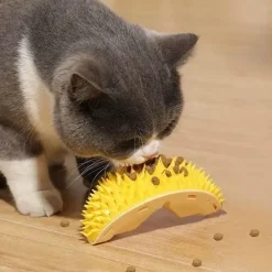 TailTrend Haustierspielzeug-Selbstpflegewerkzeug für Katzen – Innovativer Durian Corner Groomer