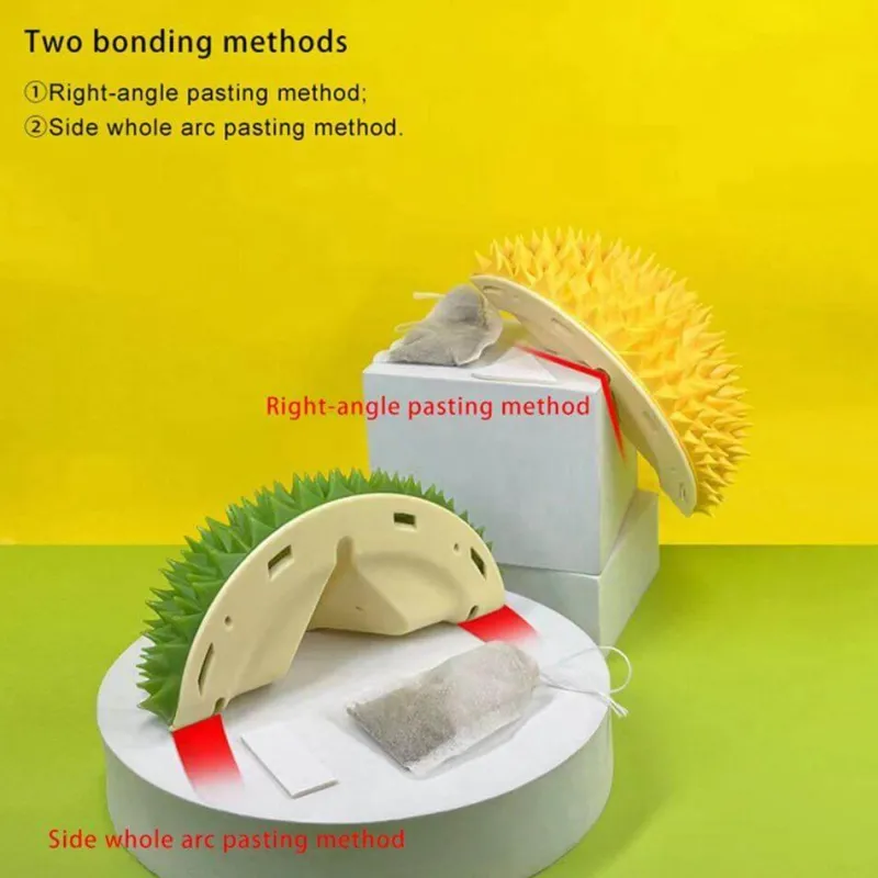 TailTrend Haustierspielzeug-Selbstpflegewerkzeug für Katzen – Innovativer Durian Corner Groomer