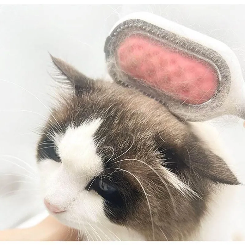 Furendo Haustierzubehör|Reinigungswerkzeuge Für Haustiere-Selbstreinigende Fellpflegebürste für Haustiere – Fellpflegewerkzeug für Hunde und Katzen