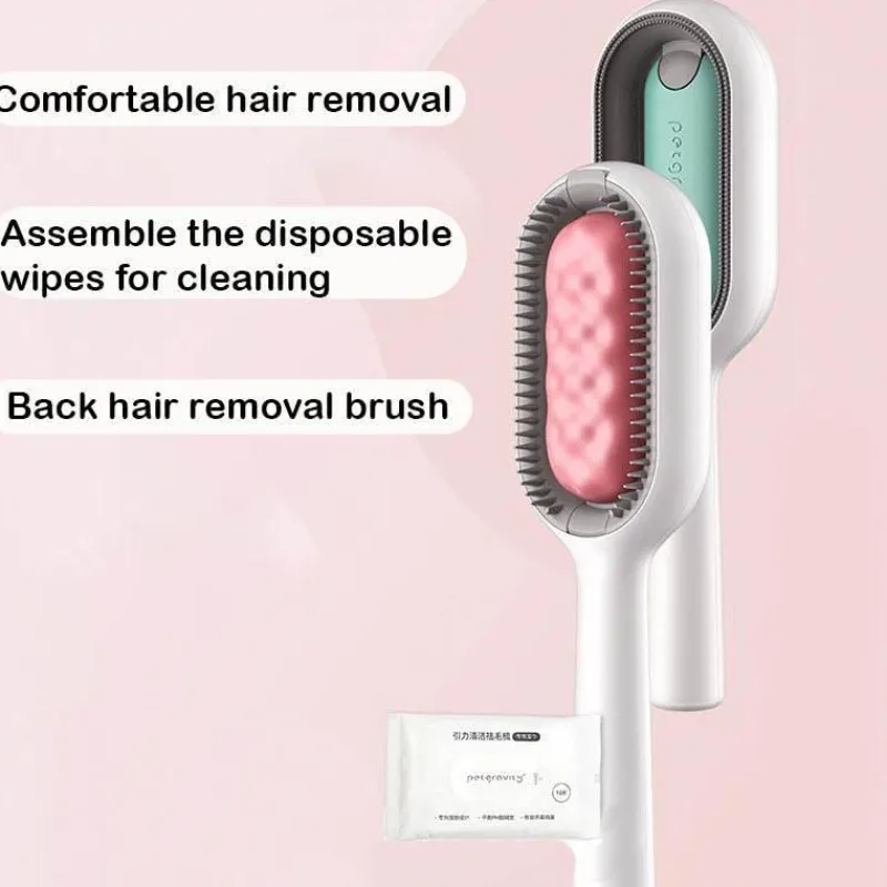 Furendo Haustierzubehör|Reinigungswerkzeuge Für Haustiere-Selbstreinigende Fellpflegebürste für Haustiere – Fellpflegewerkzeug für Hunde und Katzen