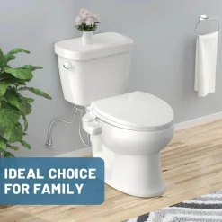 Tranquil Touch Mobilitäts- Und Support-Tools|Gesundheits-Gadgets-Selbstreinigendes Bidet mit Doppeldüse – Hygienisches Badezimmer-Upgrade