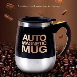 The Cozy Mug Küche & Esszimmer-Selbstrührender Kaffeebecher – Automatischer Reisebecher