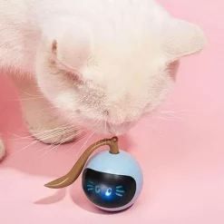 TailTrend Haustierzubehör|Haustierspielzeug-Selbstrotierendes Katzenspielzeug – Interaktives, rotierendes Haustierspielzeug