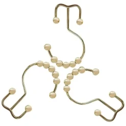 Aqua Essence Badezimmer-Selena Decorative Shower Curtain Hooks for Stylish Bathroom Decor