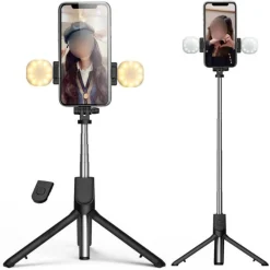 Gear Up u0026 Go Outdoor-Artikel|Outdoor-Gadgets-Selfie-Ring-Stativ – Faltbarer Ständer für Handykameras