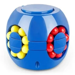 The Decor Haven Babyspielzeug-Sensorisches Anti-Stress-Würfelspielzeug - Rotierendes Lernspielzeug