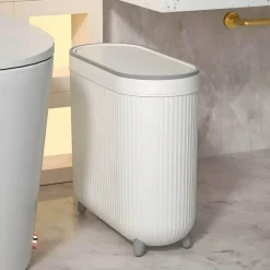 The Bath Nook Badezimmer-Serena Bathroom Bin - Stylish Waste Container for Home Décor