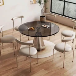 The Lounge Loft Möbel-Serge Esstisch – Moderner Esstisch aus Holz