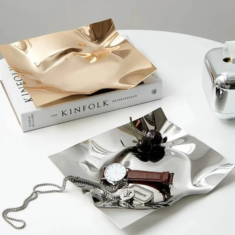 The Finishing Touch Wohndeko-Serviertablett Eclipse Nouveau – stilvolles, modernes Design