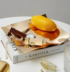 The Finishing Touch Wohndeko-Serviertablett Eclipse Nouveau – stilvolles, modernes Design