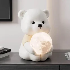 Bright Accents Beleuchtung-Süßes Goodbye Bär Nachtlicht - Kinderzimmerlampe