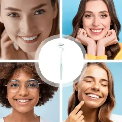 Tranquil Touch Gesundheits-Gadgets|Gesundheits- Und Entspannungstools-S-förmige, vertikale Zahnbürste mit weichen Borsten – ergonomisches Mundpflegewerkzeug