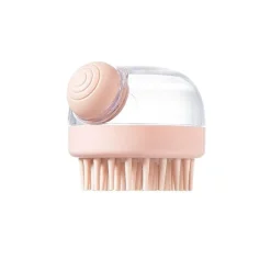 The Blissful Bath Badezimmer-Shampoo Dispenser Brush - Quick Clean Hair Massager