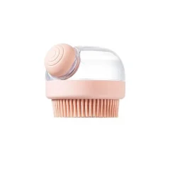 The Blissful Bath Badezimmer-Shampoo Dispenser Brush - Quick Clean Hair Massager