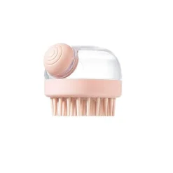 The Blissful Bath Badezimmer-Shampoo Dispenser Brush - Quick Clean Hair Massager