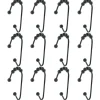 Aqua Essence Badezimmer-Shower Curtain Hooks - Stylish Easy Bathroom Accessories for Quick Use