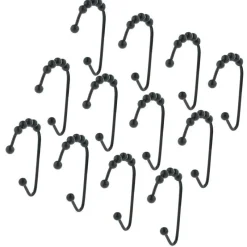 Aqua Essence Badezimmer-Shower Curtain Hooks - Stylish Easy Bathroom Accessories for Quick Use