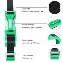 The Relaxation Nook Autozubehör|Automobilindustrie-Sicherheitsgurtversteller fürs Auto während der Schwangerschaft – Sicherer Komfort für Mütter