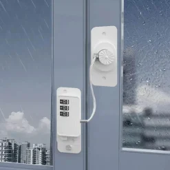 Comfort u0026 Style Gadgets Für Zuhause-Sicherheitsschloss für Fenster und Türen zu Hause – Passwortgeschützte Sicherheit
