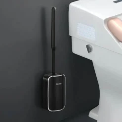 Aqua Essence Badezimmer-Silicone Toilet Brush - Durable Bathroom Cleaner