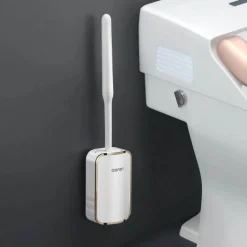 Aqua Essence Badezimmer-Silicone Toilet Brush - Durable Bathroom Cleaner