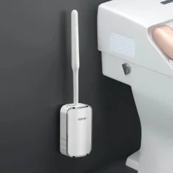 Aqua Essence Badezimmer-Silicone Toilet Brush - Durable Bathroom Cleaner