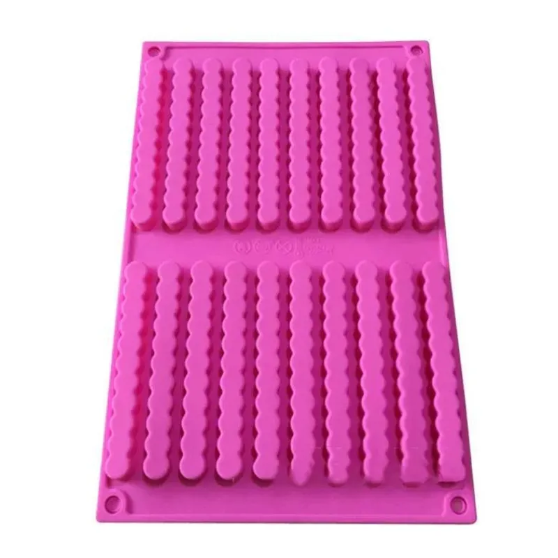 Tom Küche & Esszimmer-Silikon-Backform - Mehrzweck-Kuchen-Schokoladenstreifen