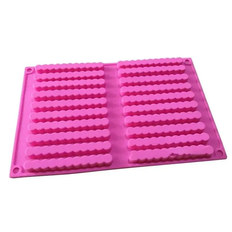 Tom Küche & Esszimmer-Silikon-Backform - Mehrzweck-Kuchen-Schokoladenstreifen