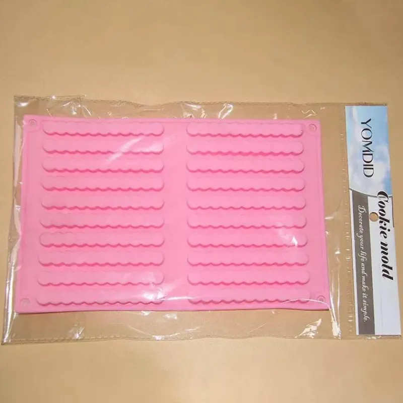 Tom Küche & Esszimmer-Silikon-Backform - Mehrzweck-Kuchen-Schokoladenstreifen