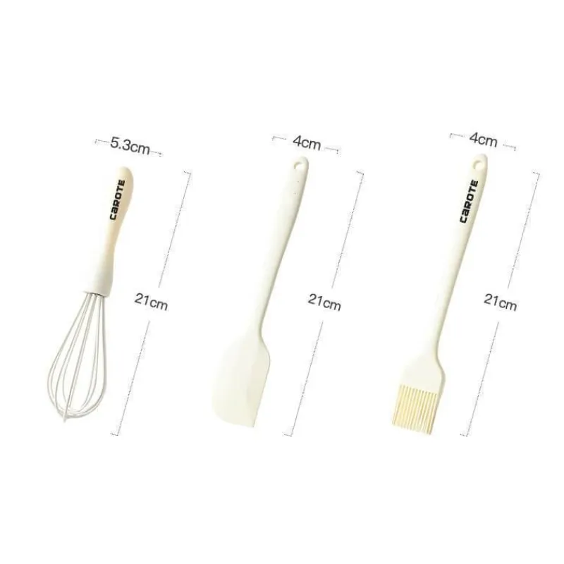 Decor Küche & Esszimmer-Silikon-Backwerkzeug-Set – Unverzichtbare Küchenutensilien zum Backen