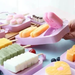 Deco Küche & Esszimmer-Silikon-Cartoon-Eiscremeformen – Hausgemachte Leckereien