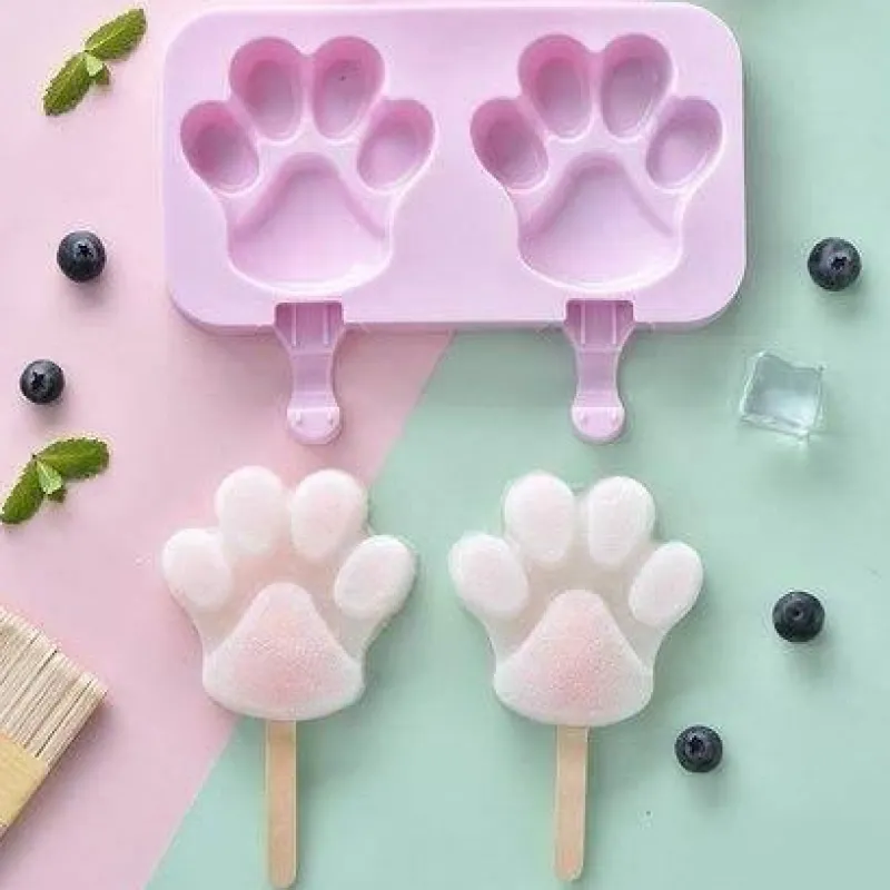 Deco Küche & Esszimmer-Silikon-Cartoon-Eiscremeformen – Hausgemachte Leckereien