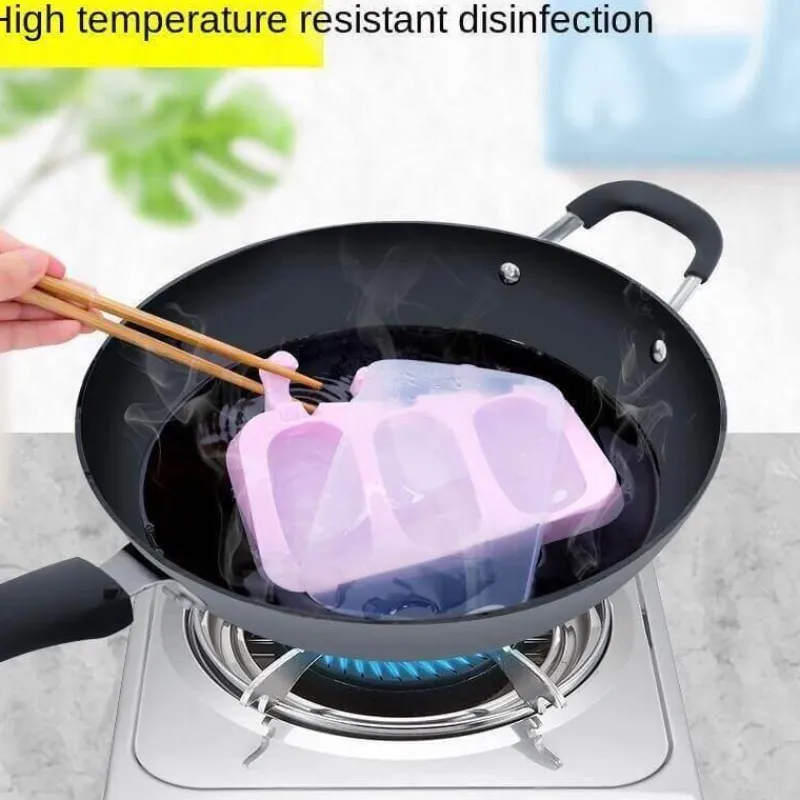 Deco Küche & Esszimmer-Silikon-Cartoon-Eiscremeformen – Hausgemachte Leckereien