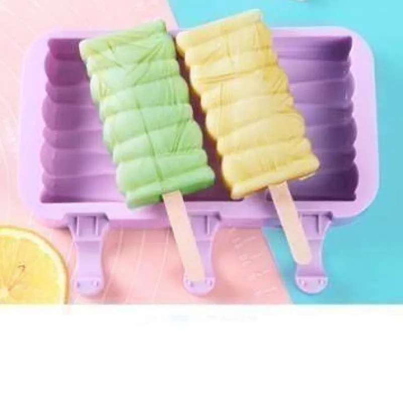 Deco Küche & Esszimmer-Silikon-Cartoon-Eiscremeformen – Hausgemachte Leckereien