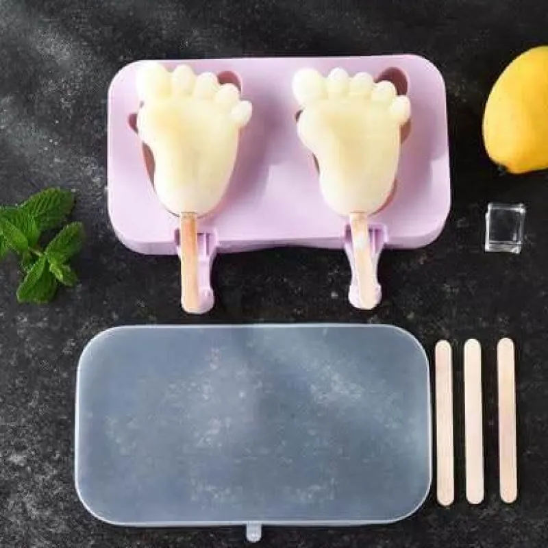 Deco Küche & Esszimmer-Silikon-Cartoon-Eiscremeformen – Hausgemachte Leckereien