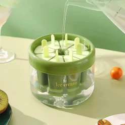 Decor Küche & Esszimmer-Silikon-Eiscremeform – DIY-Zubereiter für hausgemachte Leckereien