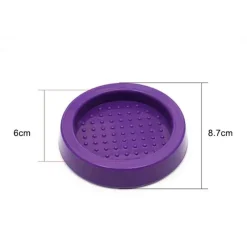 Tom Küche & Esszimmer-Silikon-Espresso-Tampermatte - Barista-Tamperständer