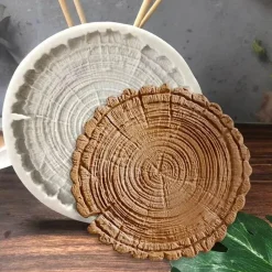 Tom Küche & Esszimmer-Silikonform mit Tannenzapfen und Blättern – Backwerkzeug für die Feiertage