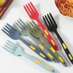 Tom Küche & Esszimmer-Silikon-Gabel-Set – Multifunktionale Küchenhelfer zum Kochen und Servieren