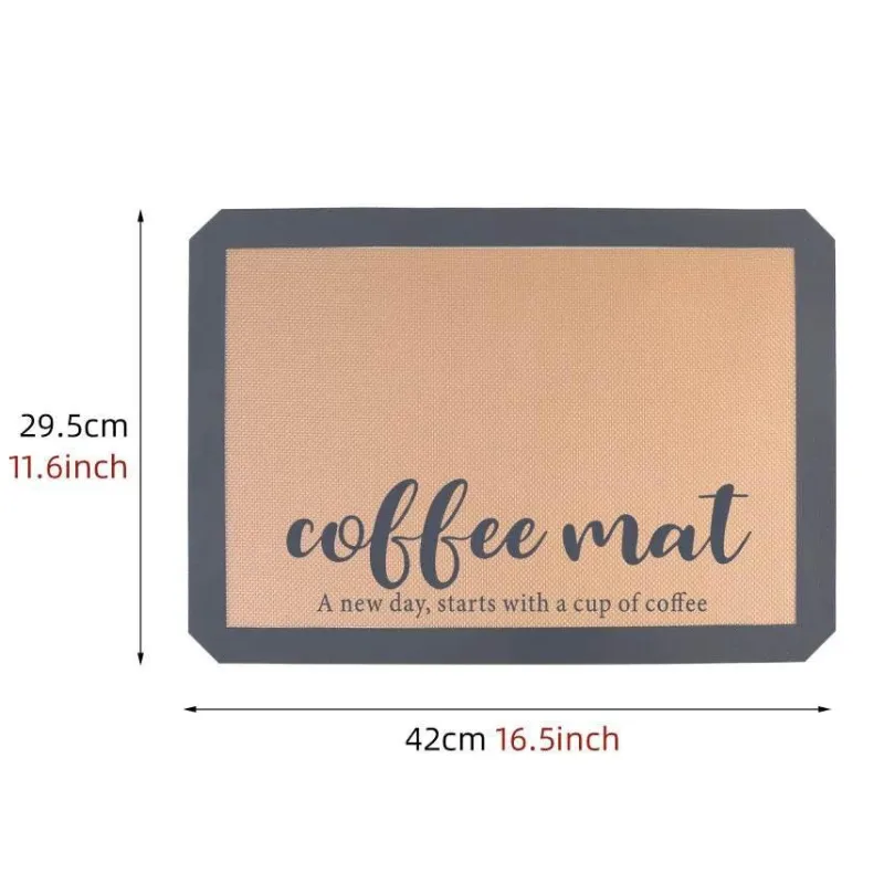 Tom Küche & Esszimmer-Silikonmatte für Kaffeemaschinen – Schutz für Arbeitsplattengeräte