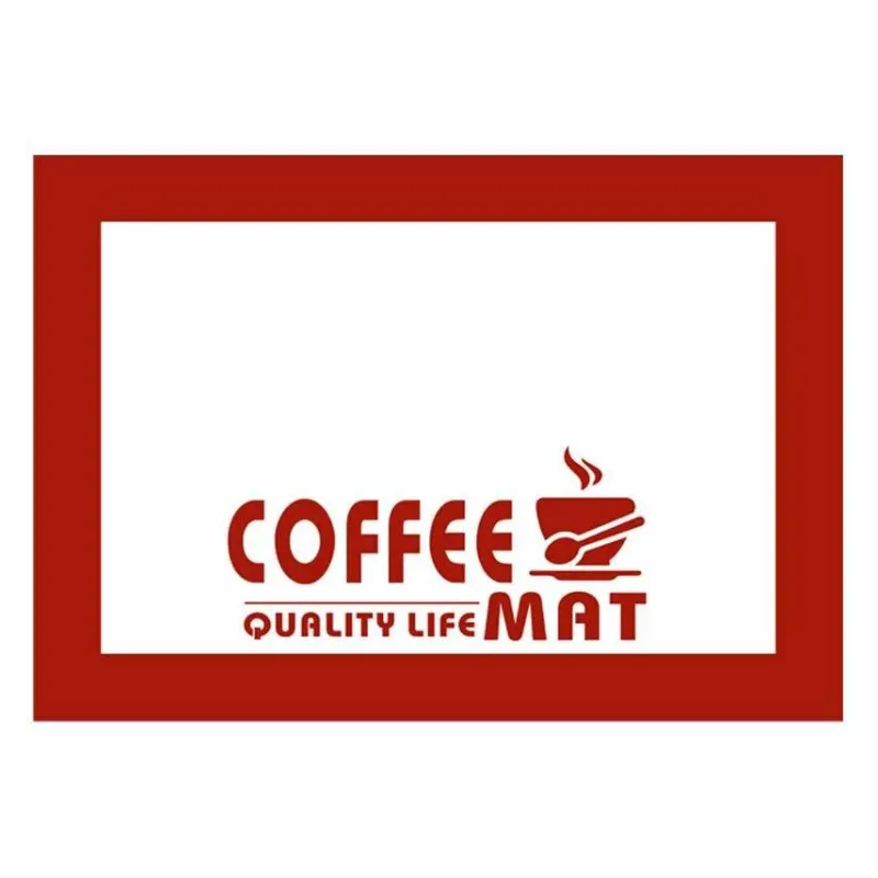 Tom Küche & Esszimmer-Silikonmatte für Kaffeemaschinen – Schutz für Arbeitsplattengeräte