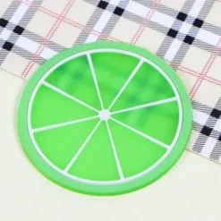 The Decor Haven Küche & Esszimmer-Silikon-Obstuntersetzer - 5er-Set Getränkeuntersetzer