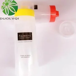 Tom Küche & Esszimmer-Silikon-Quetschflasche – Kuchendekorationswerkzeug mit 4 Löchern