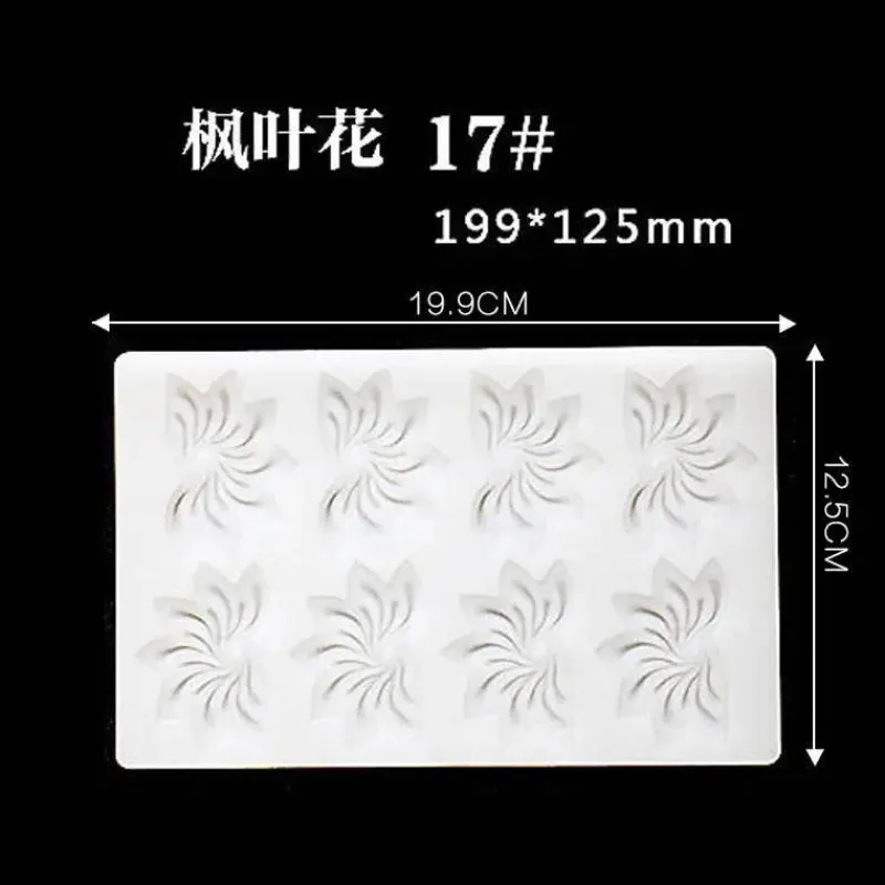 Tom Küche & Esszimmer-Silikon-Schokoladenform für kreative Kuchendekorationen – verschiedene lustige Formen